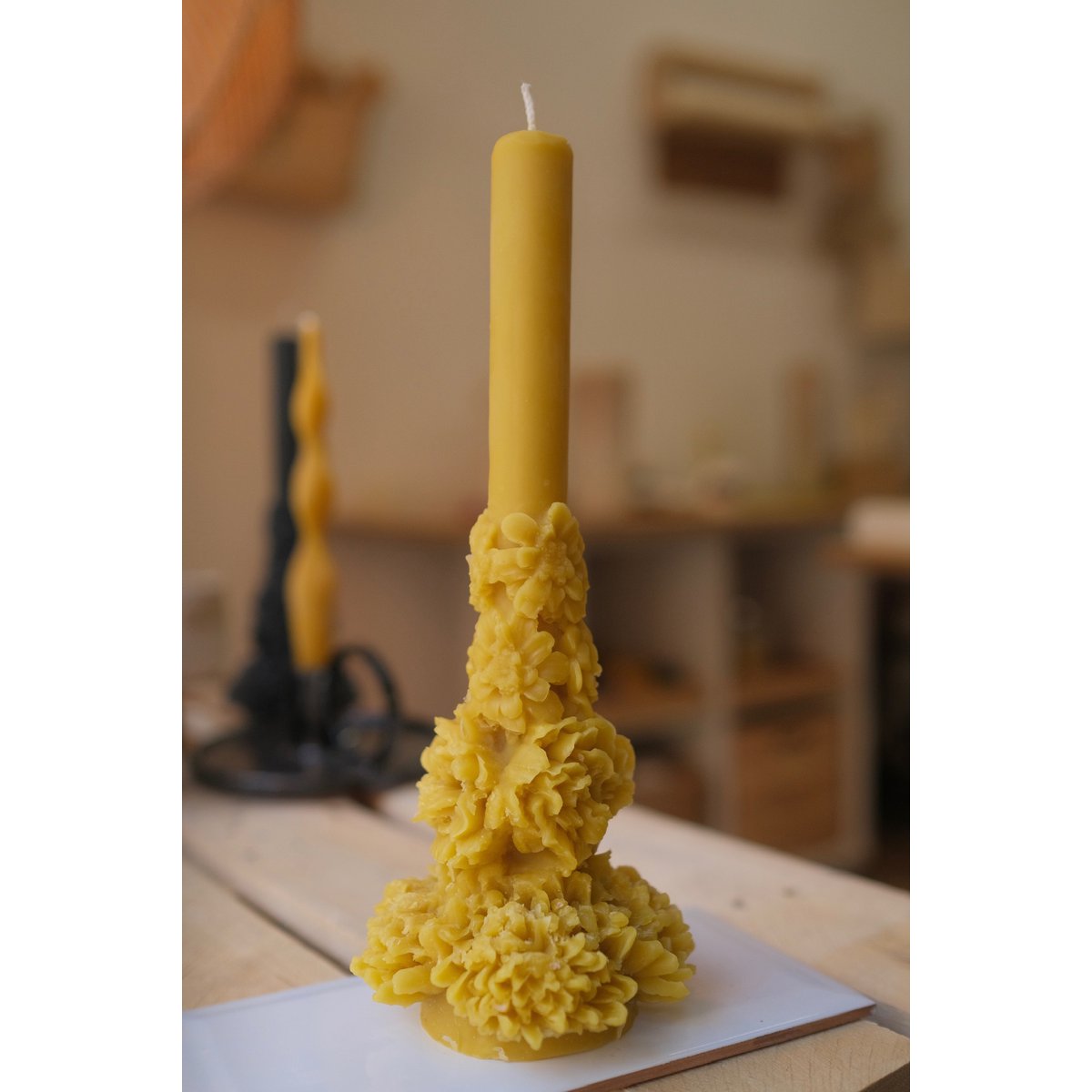 Crisantemo - Flower candle