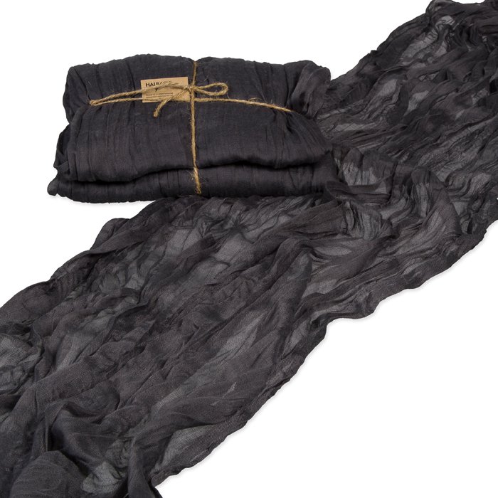 Table runner, gauze, cheesecloth, uni ca.70cm x 300cm