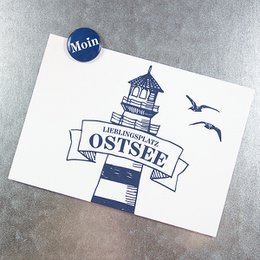 Postkarte Ostsee