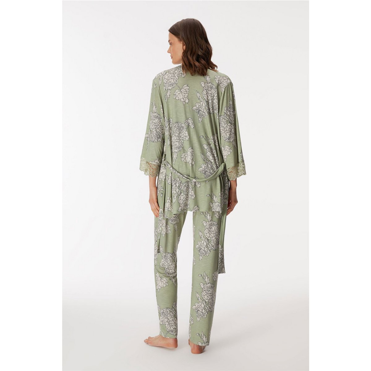 Daglily 11402 damesjurk, camisole en broek set
