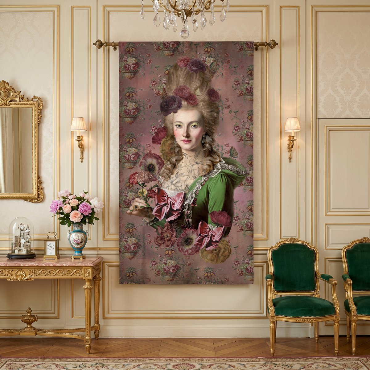 TENTUUR 77X137CM MARIE ANTOINETTE