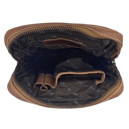 Skuldertaske eller Crossbody-taske i 6 farver glat læder med justerbar skulderrem