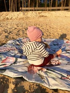 Picninc blanket African Life in a backpack