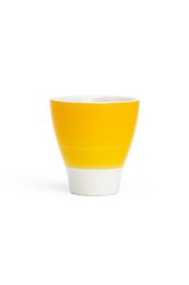 Tasse de café jaune 125 cc volcan
