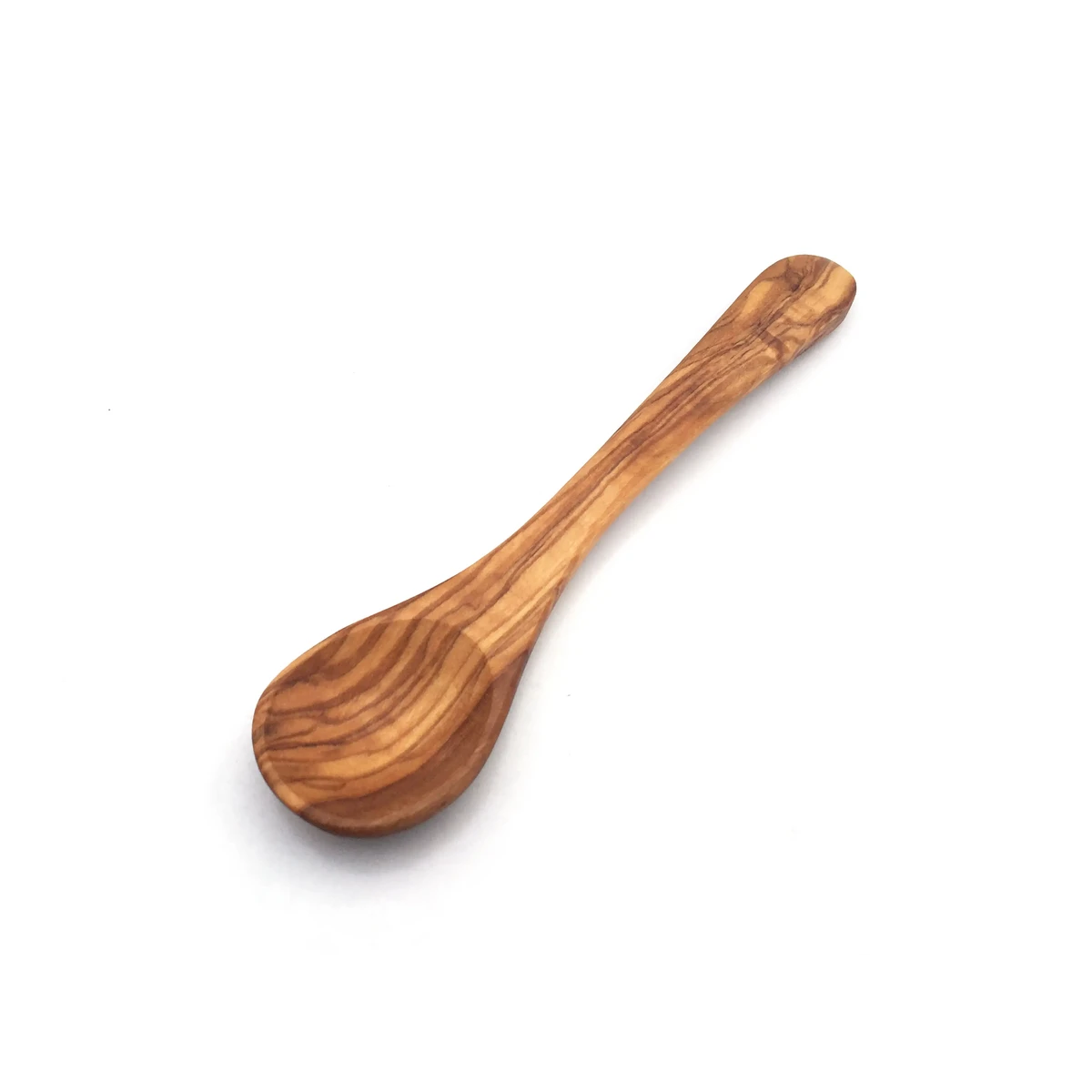 Lepel 14 cm handgemaakt van olijfhout