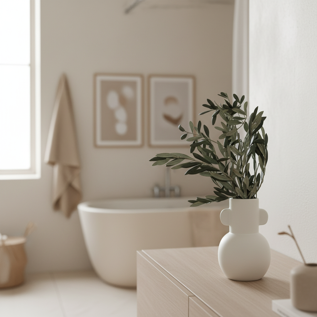 Preserved olive branches green from Italy