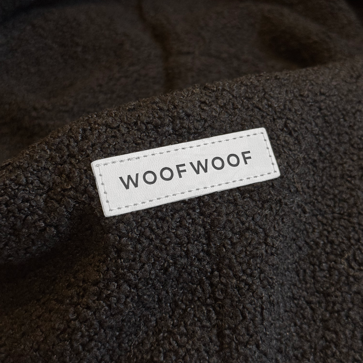 Honden Draagzak zwart - zachte teddy stof voor puppy’s & kleine honden tot 8 kg