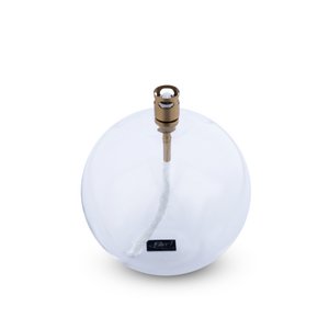 Olielamp Round brass M