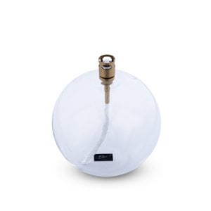 Olielamp Round brass M