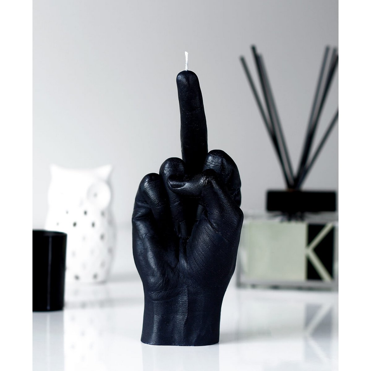 F * ck you Candle Black