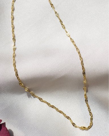 Accho - Flower Necklace Choker 2mm