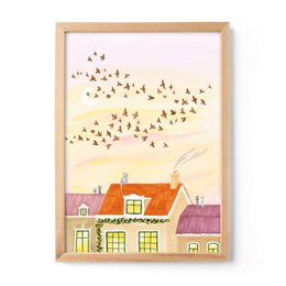A4 kunsttryk | Stære