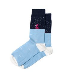Pelikane hellblaue Socken | GOTS Bio-Baumwolle| Mil