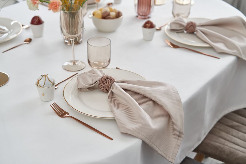 Ronds-de-serviettes-CORD-or-rose