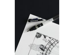 Drawing pen PRO Aristo Studio set 8-piece 0.20-0.30-0.50mm drawing pens, Geo-pen 0.5mm,