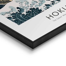 Painting Slim Frame The Great Wave 40x30