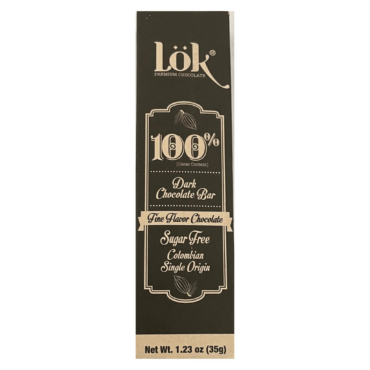 100% Cacao Bar | Sugar-Free | 35g