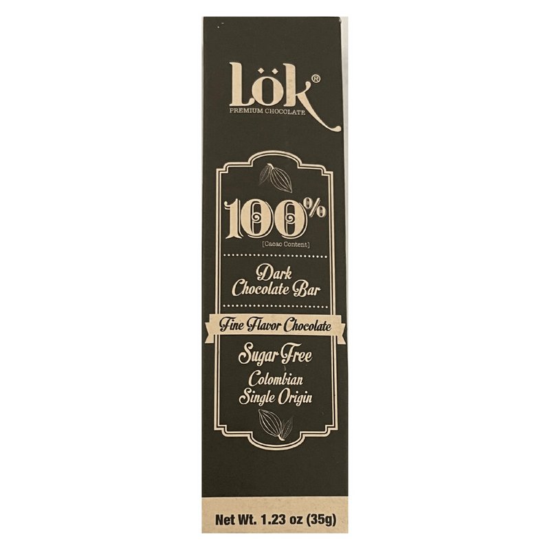 100% Cacao Bar | Sugar-Free | 35g
