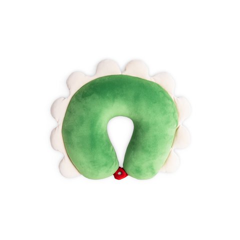 CUSHION  TRAVEL PETAL GREEN 3D HF