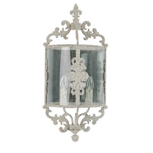 Wandlampe 33x19x72 cm Beige Eisenwandlampe