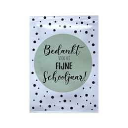 Bag of flower seeds - forget me nots - Thank you, have a great school year
