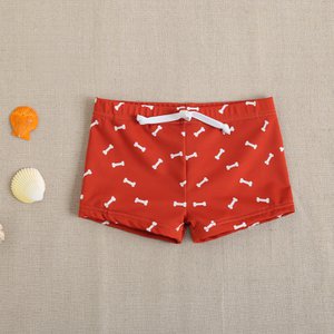 Boxershort voor babyjongen bedrukt met trekkoord F21-23104064