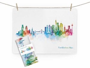 Tea towel Frankfurt