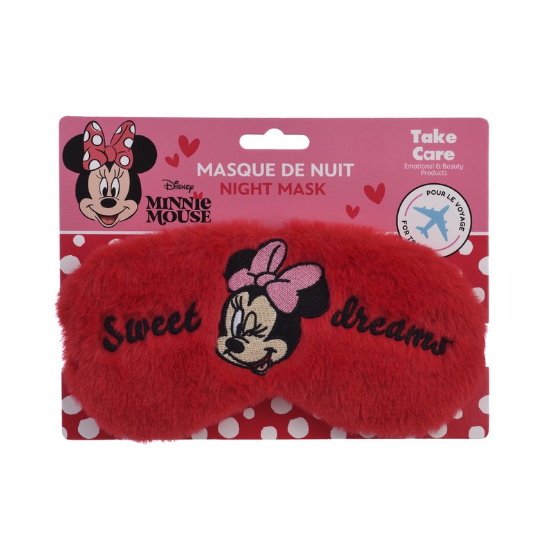 Masque de Nuit de Voyage Peluche Minnie
