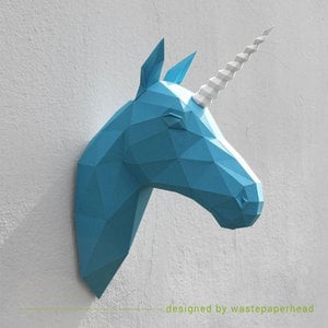 DIY Unicorn – Blauw