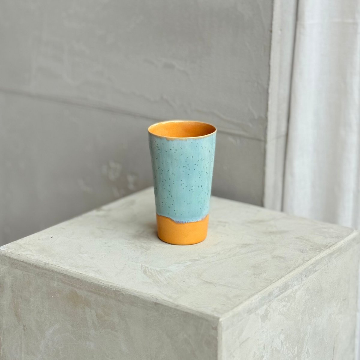 Latte Cup - Amber Sky