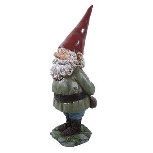 Image Kabouter 22x13x40 cm Green Polyresin Home accessories