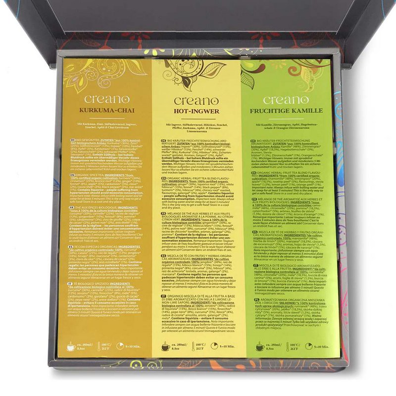 Bio Kräutertees Selection Box 90er-Set