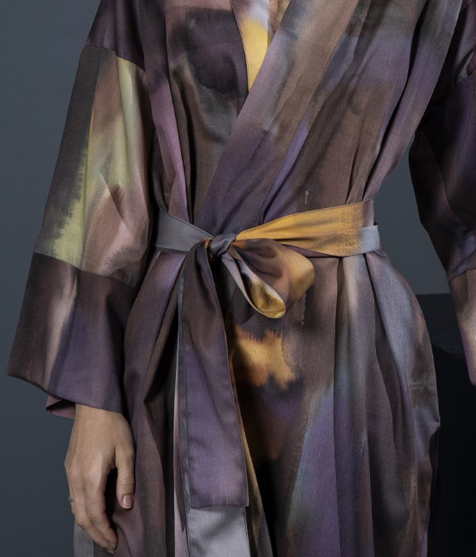 Szlafrok Kimono Fluxus