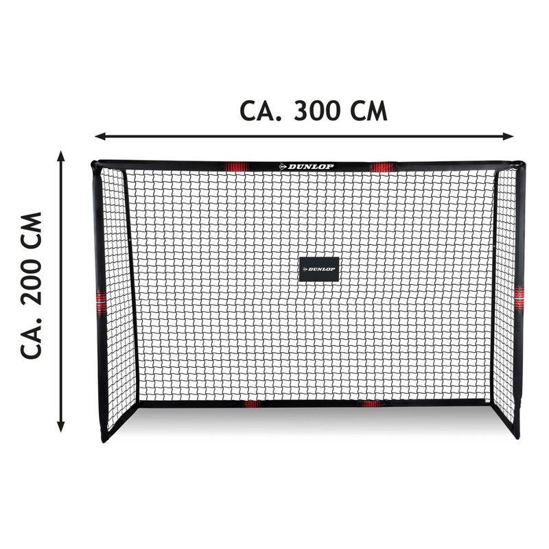 Football Goal Black