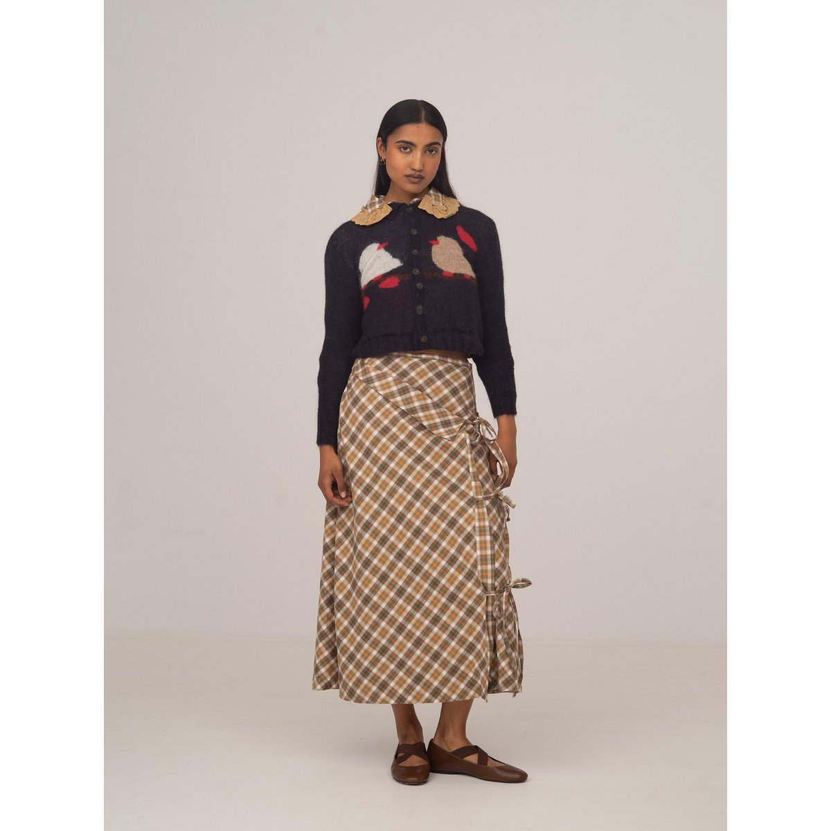 Cardigan in maglia Carolina Bird