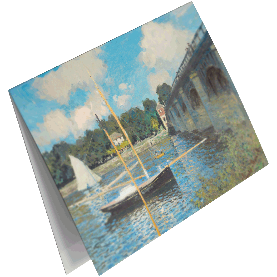 Jeu de cartes de voeux Claude Monet