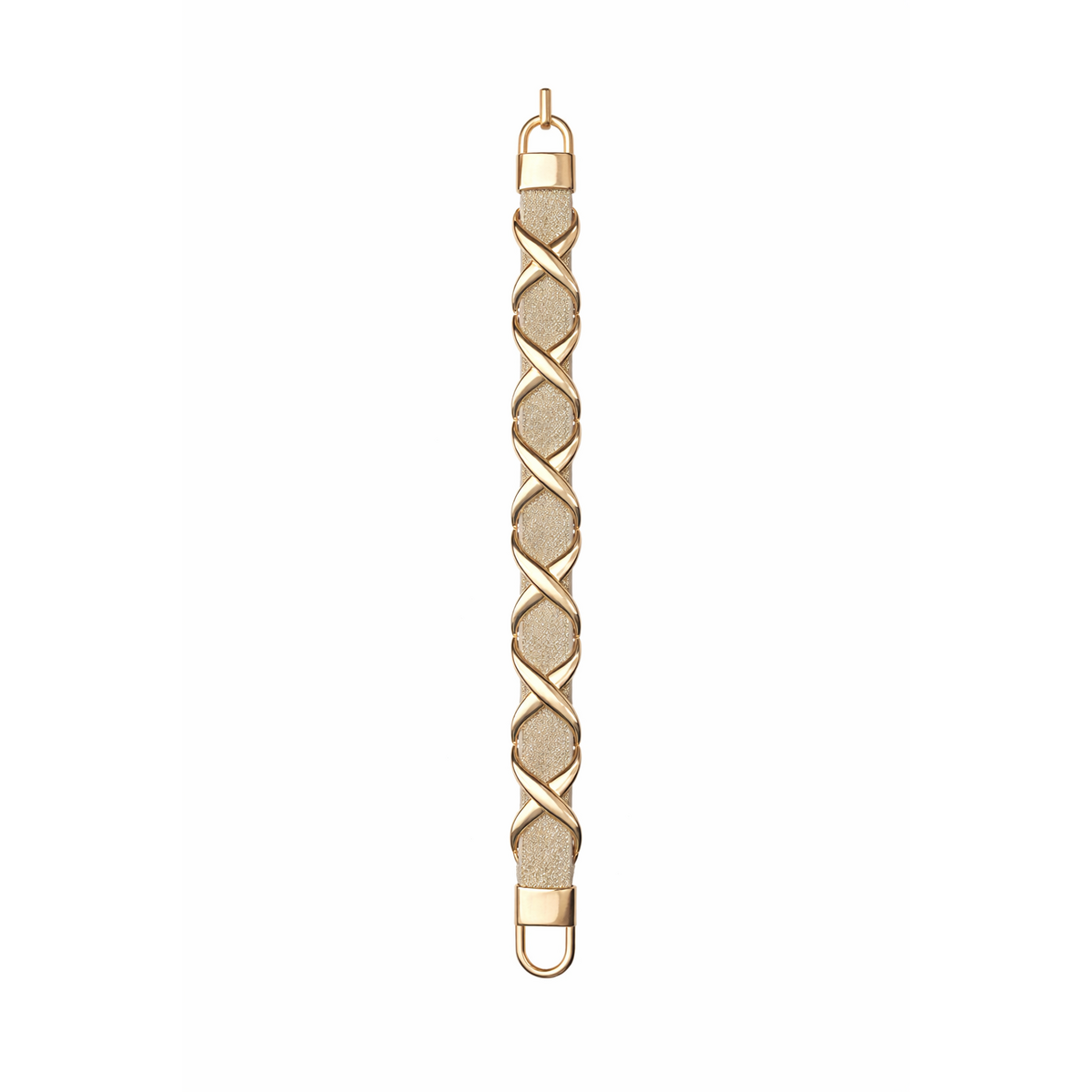 Beige Goud Glimmend