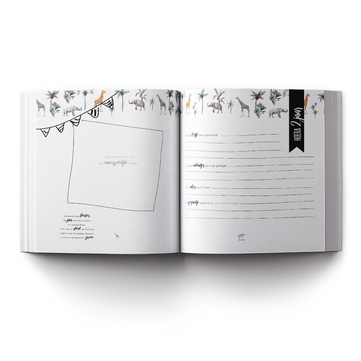 Livre pour grandir Jungle - de 1 à 4 ans