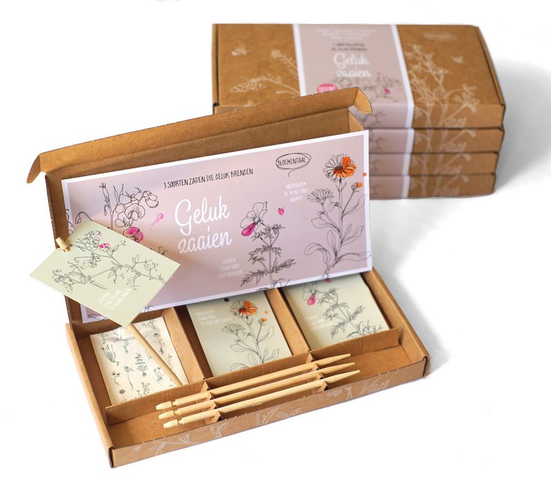 Cadeaudoosje Geluk zaaien