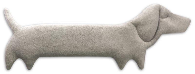 Bio-Körnerkissen mikrowellengeeignet, Wärmekissen für Nacken & Schulter, Hund Dackel