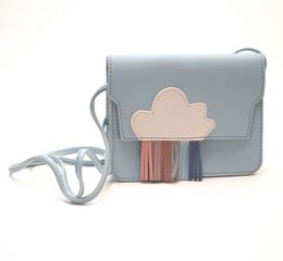 Children's shoulder bag - Rainbow Blue