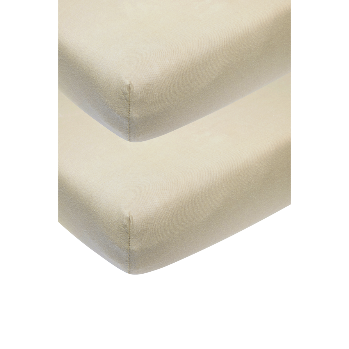 Hoeslaken jersey Sand