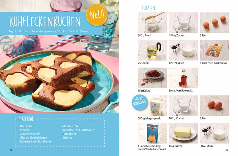 Very easy cup kitchen - BEST of cup kitchen, incl. 5-part measuring cup set and decorative cookie jar
