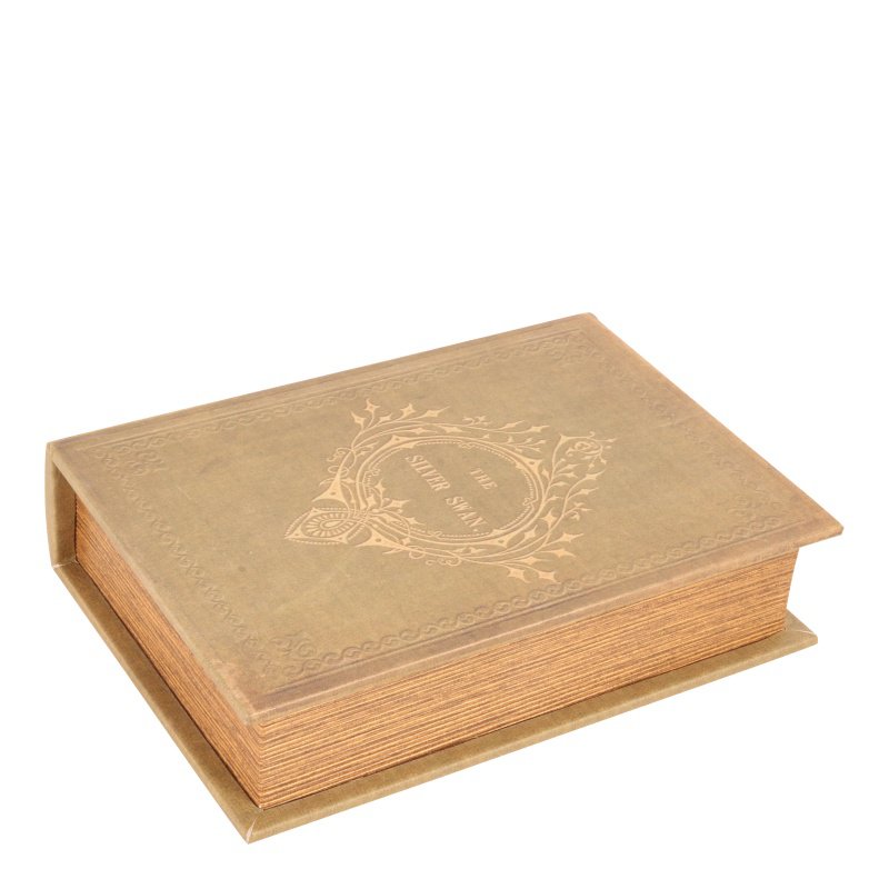 Bücherbox 23 cm Silver Swan
