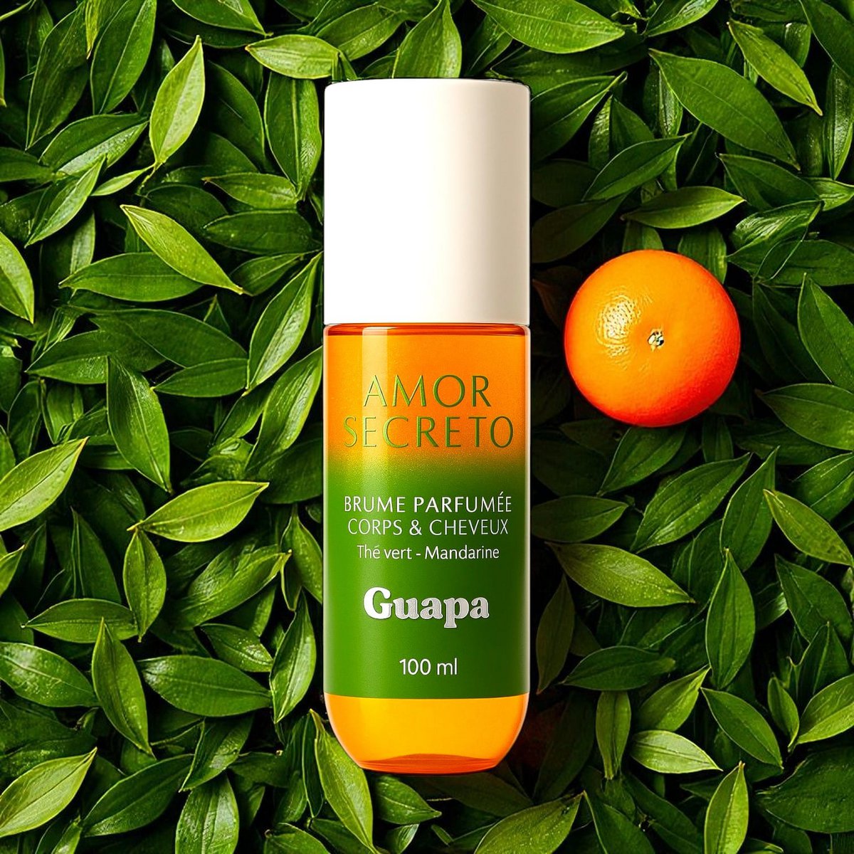 Perfumed body & hair mist - GUAPA - Green tea/mandarin