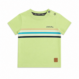 Baby T-shirt "Butterfly" (Striped Detail)