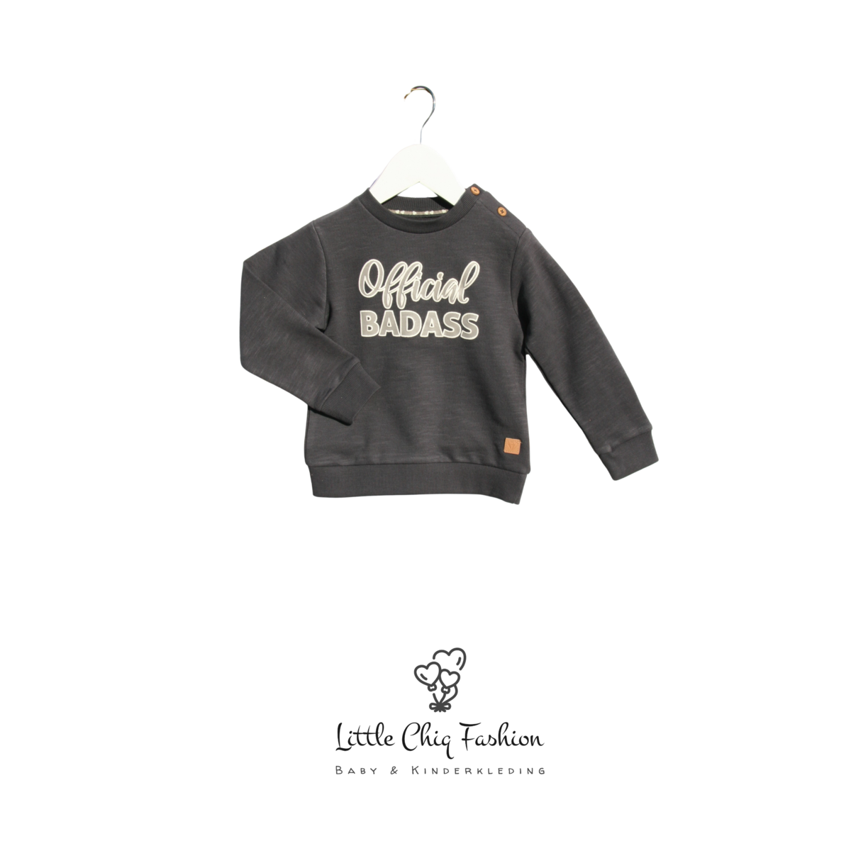 Little Chiq Baby Sweater 'Official Badass"