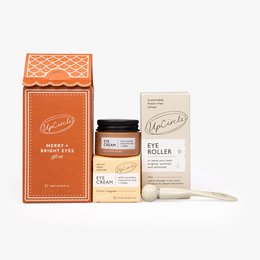 Set regalo ecologico di pan di zenzero vegano Merry + Bright Eyes