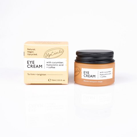 Oogcrème met Komkommer, Hyaluronzuur + Koffie