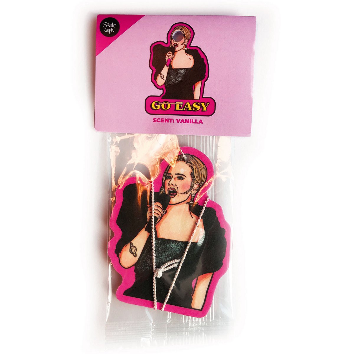 Go Easy Roze Luchtverfrisser